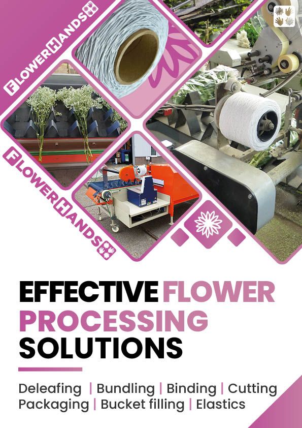 Flower Processing and Flower binding Elastics